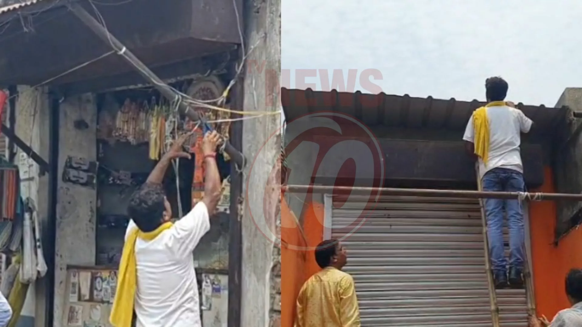 দুর্গাপুর চন্ডীদাসে DSP-র অভিযান, ৫০টি দোকানের হুকিং লাইন বিচ্ছিন্ন !