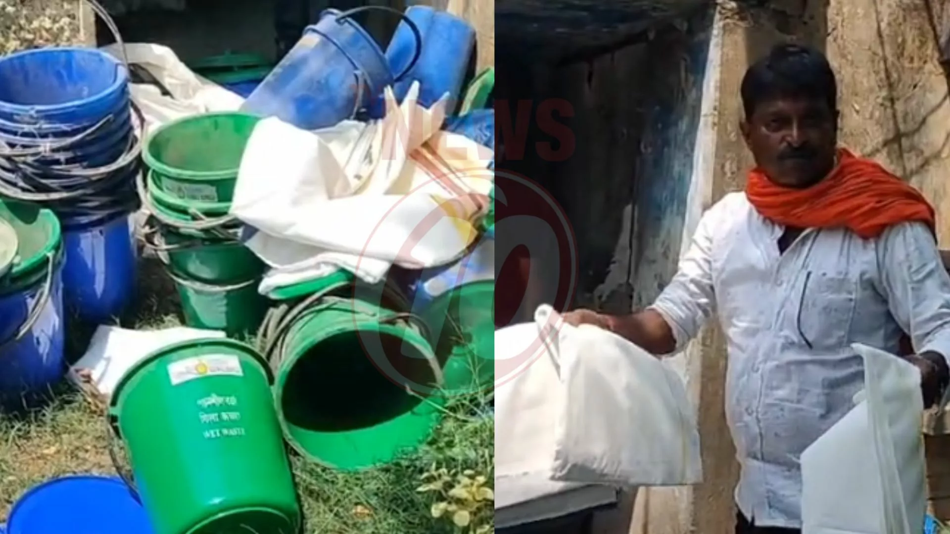 প্রাক্তন TMC কাউন্সিলর লাভলী রায়ের অফিসে সাদা থান-সরকারি বালতি !