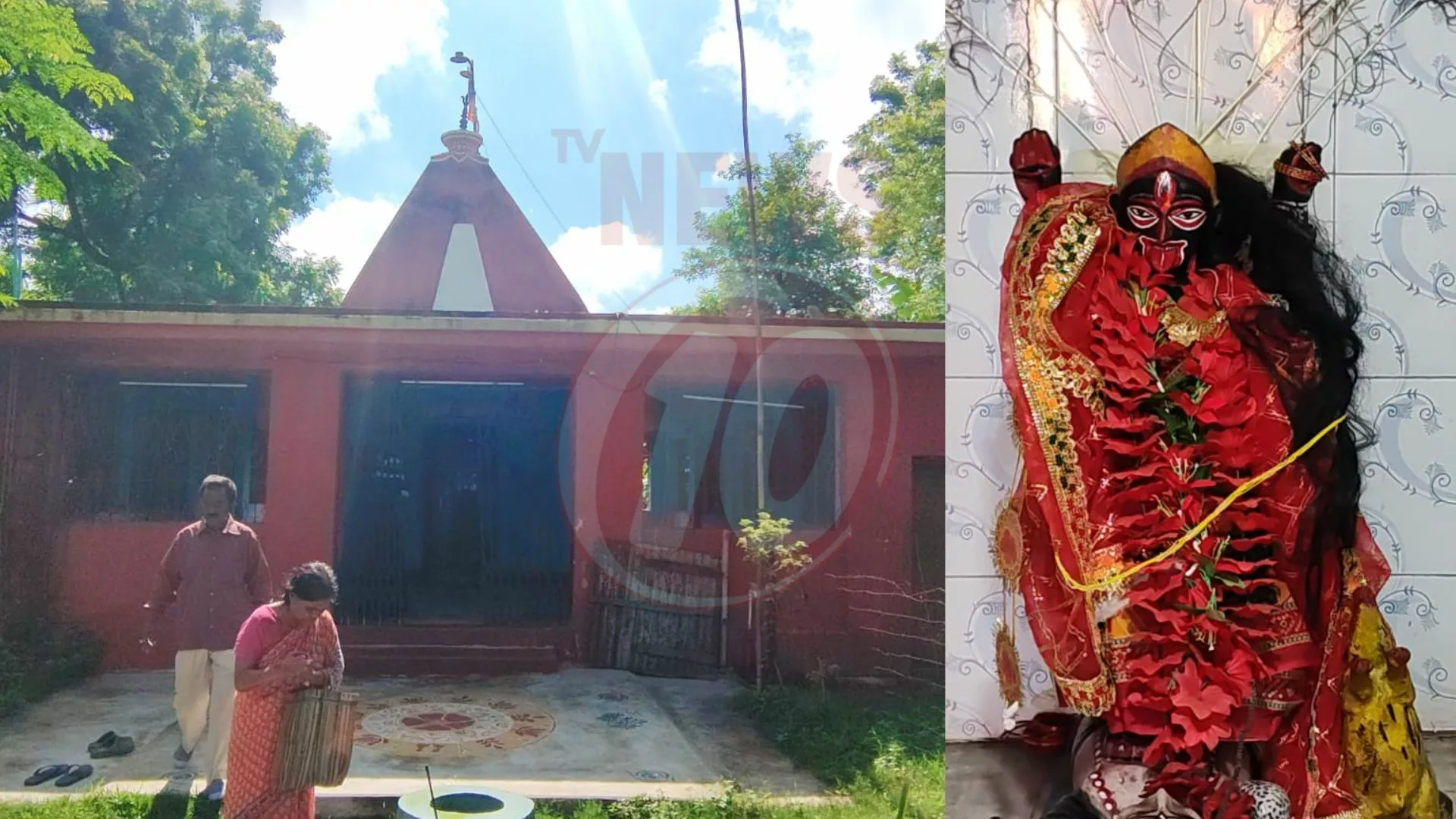 মন্দিরে চুরি, লুট মায়ের অলংকার !