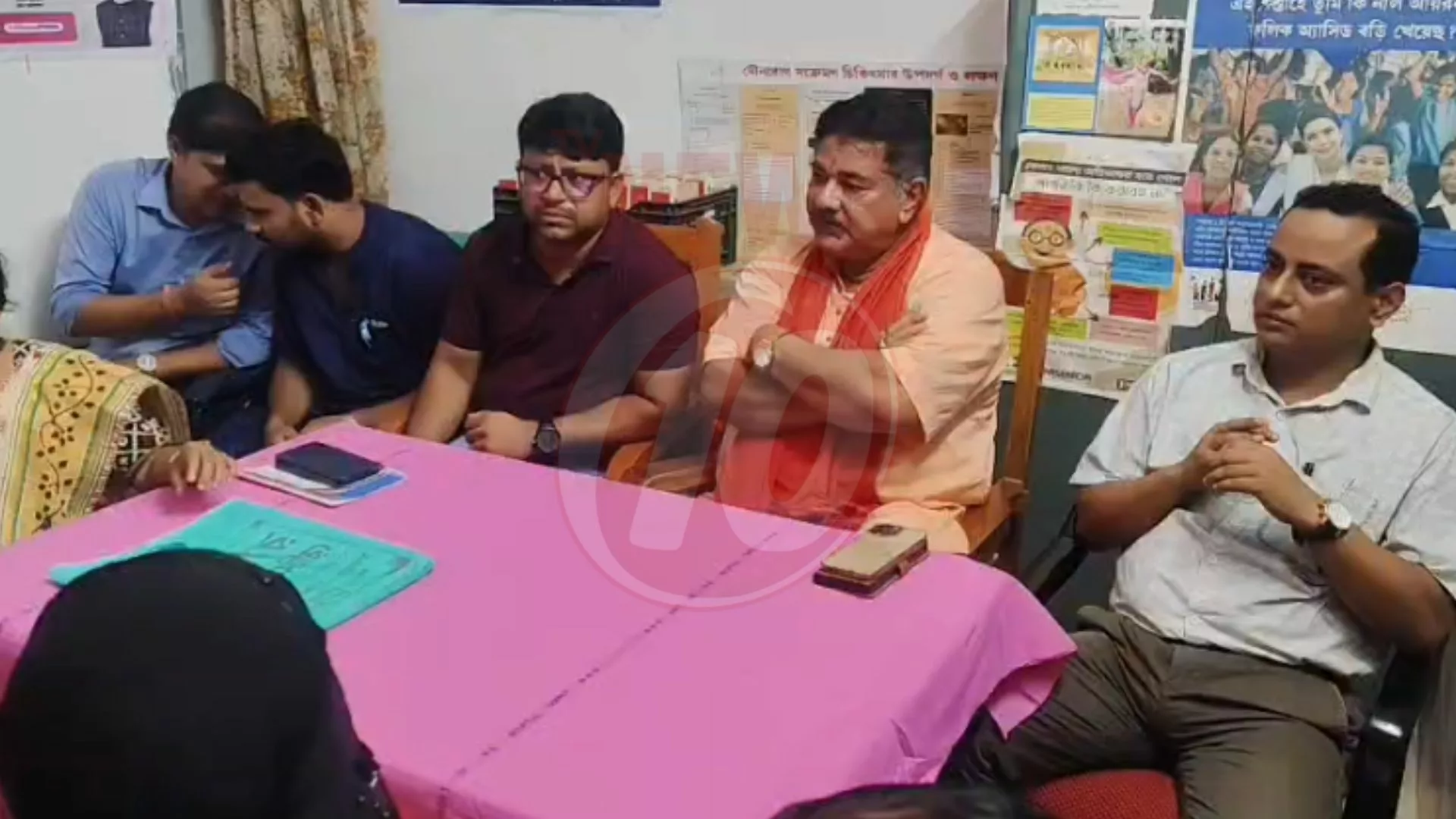 লাভপুর গ্রামীণ হাসপাতালে বিধায়ক