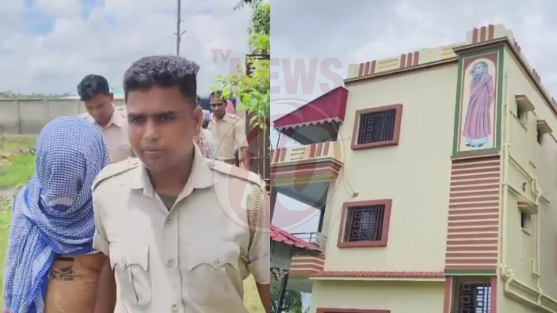 সোনাঝুড়িতে বিলাসবহুল বাড়িতে পুলিশের হানা, আটক ৩ !
